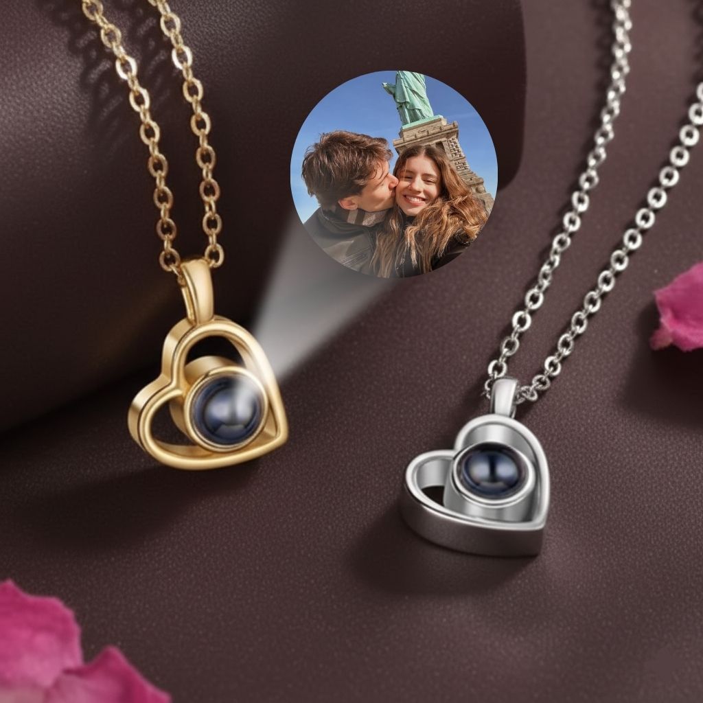 Set 2 Collares con Proyección de Foto