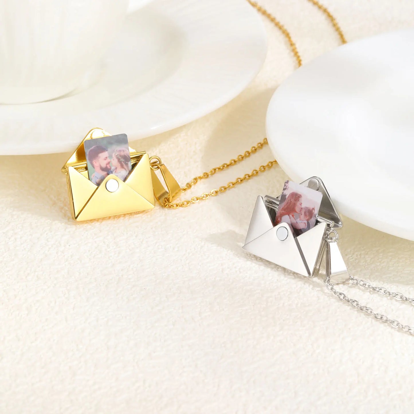 Collar de Carta con Fotografía