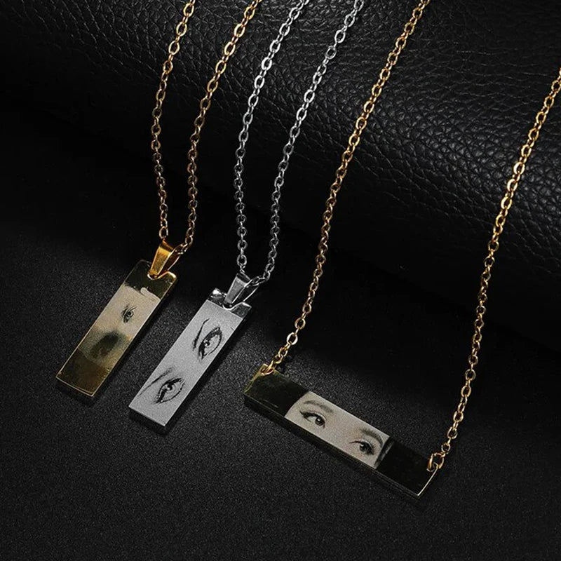 Collar de Ojos y Grabado Personalizado