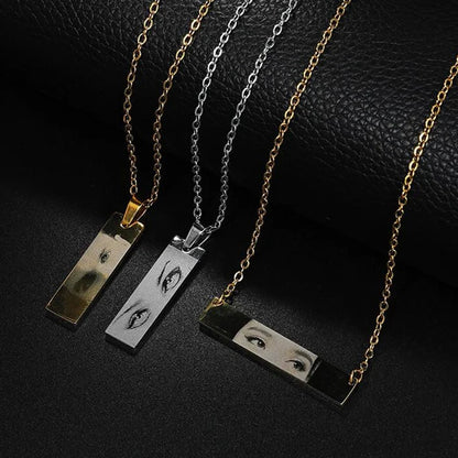 Collar de Ojos y Grabado Personalizado