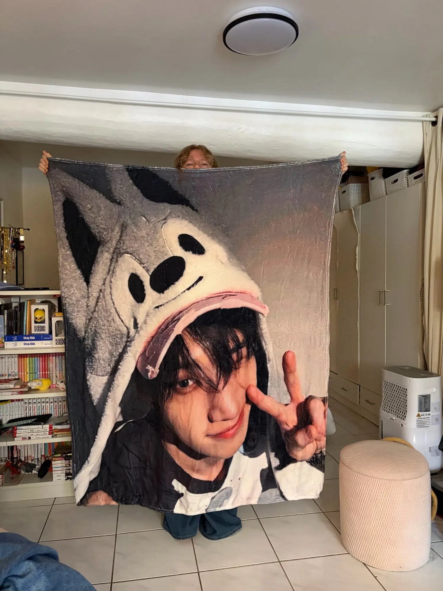 Couverture en peluche personnalisée