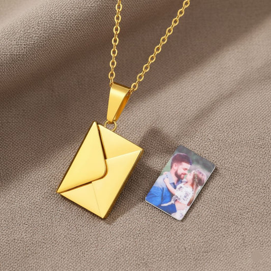 Collar de Carta con Fotografía