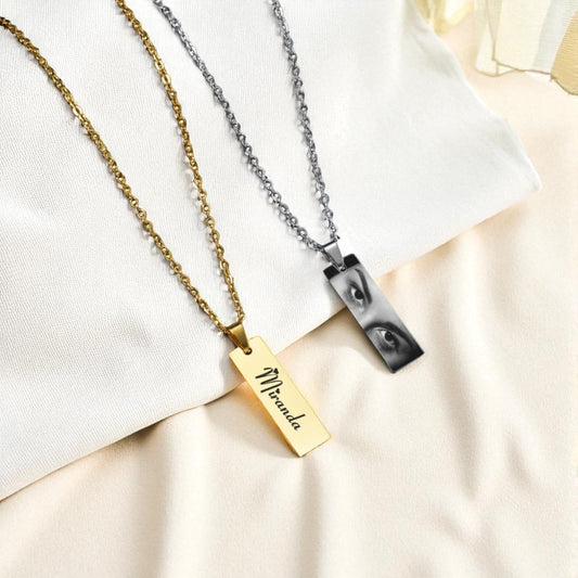 Collar de Ojos y Grabado Personalizado
